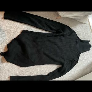 Naked wardrobe, black turtleneck bodysuit